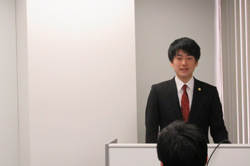 弁護士松本達也のセミナーの様子1
